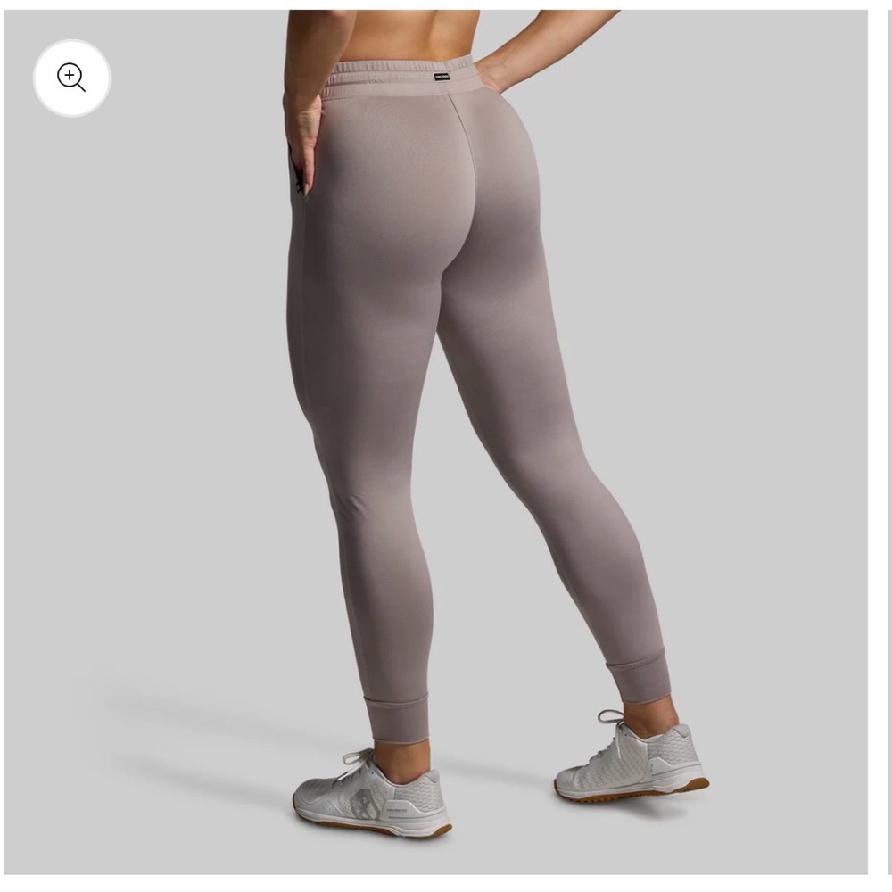 Born Primitive Women's Taupe High-Rise Track Joggers